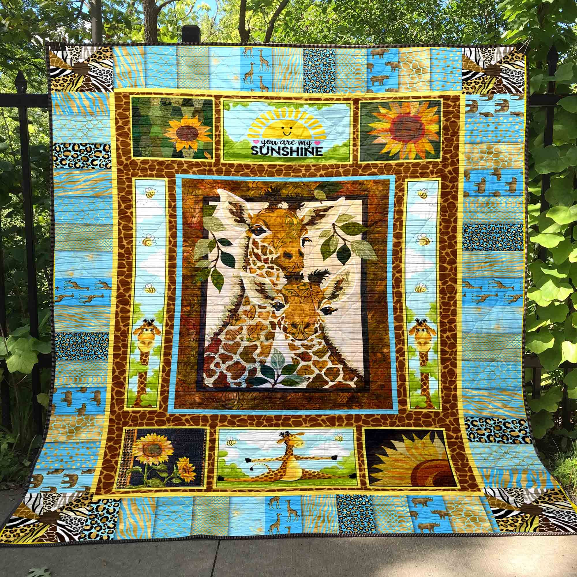 Mp3009 Giraffe Happy Family Quilt Dhc16123082Dd