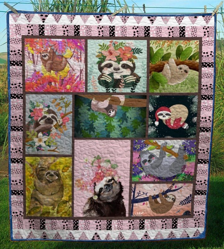 Mp3011 Sloth My Sloth Time Quilt Dhc16122303Dd