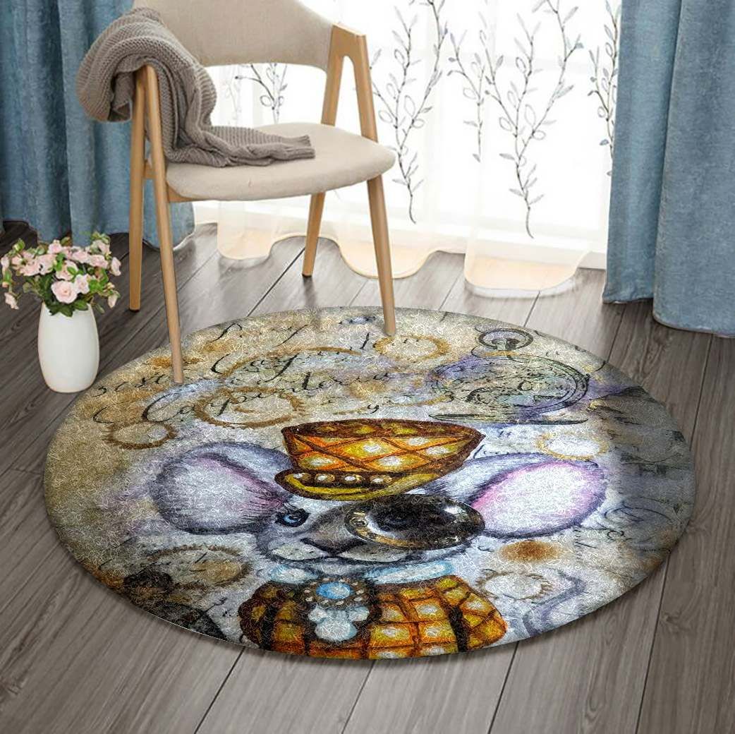 Mr Mouse Round Carpet