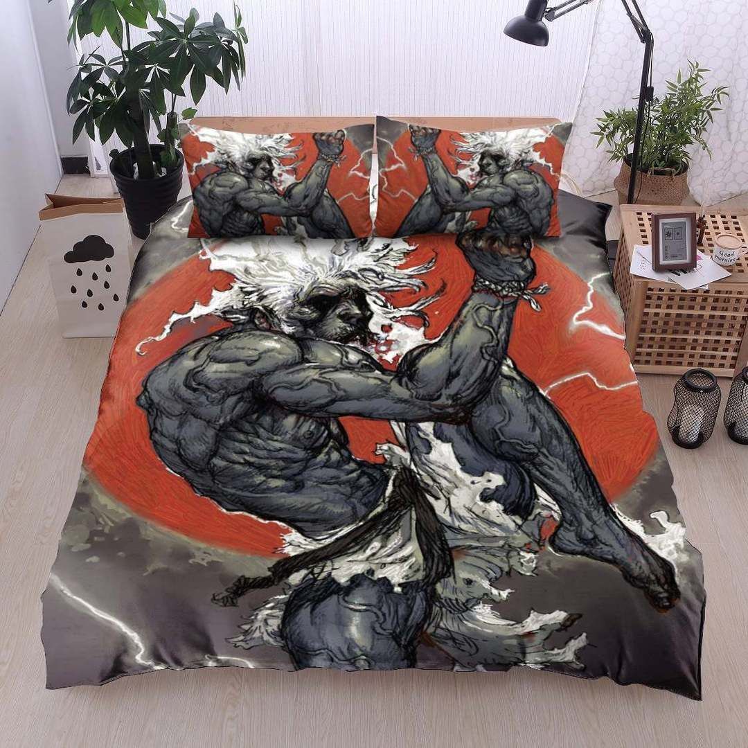 Muay Thai Cotton Bed Sheets Spread Comforter Duvet Cover Cotton Bed Sheets Spread Comforter Bedding Set