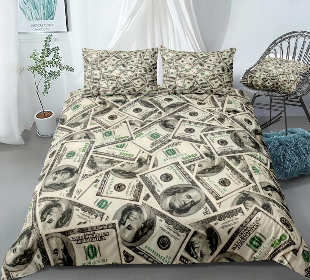 Much Money Texture Bedding Set