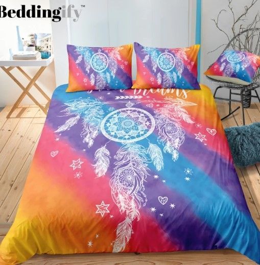 Multi Color Dreamcatcher Bedding Set