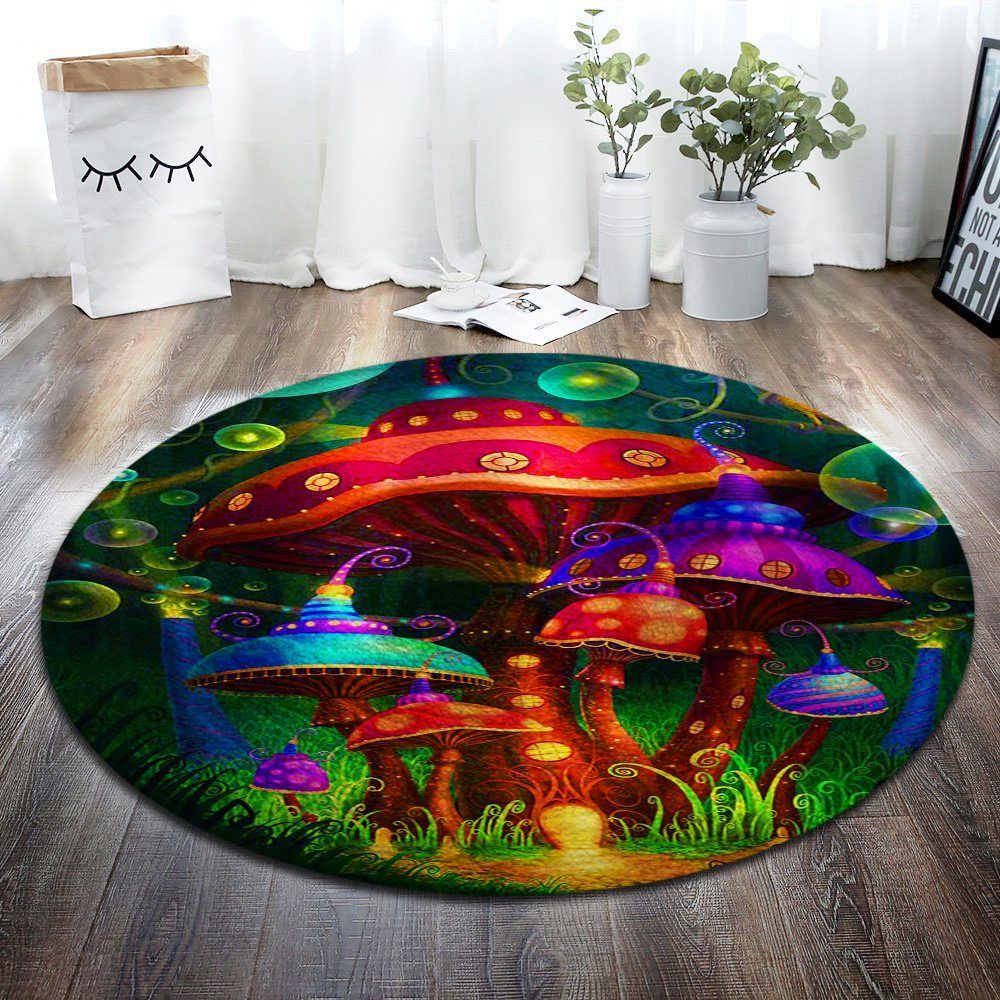 Mushroom Round Carpet