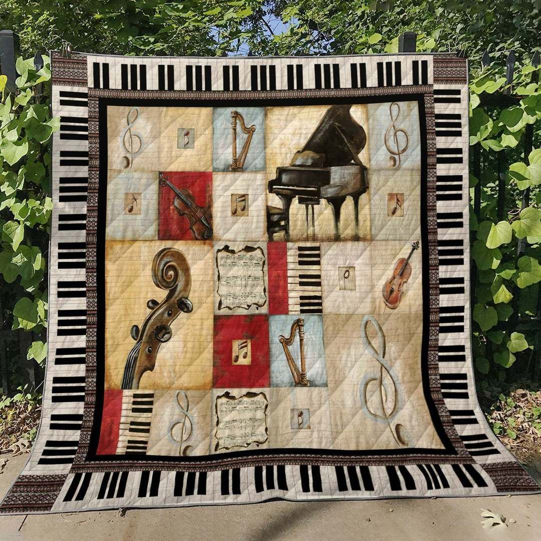 Music CG190619 Quilt Blanket