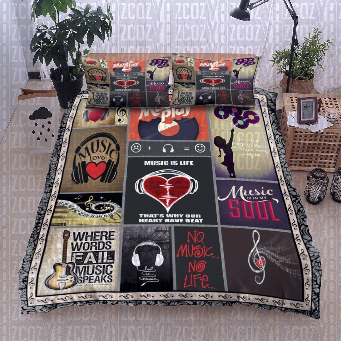 Music Bedding Set