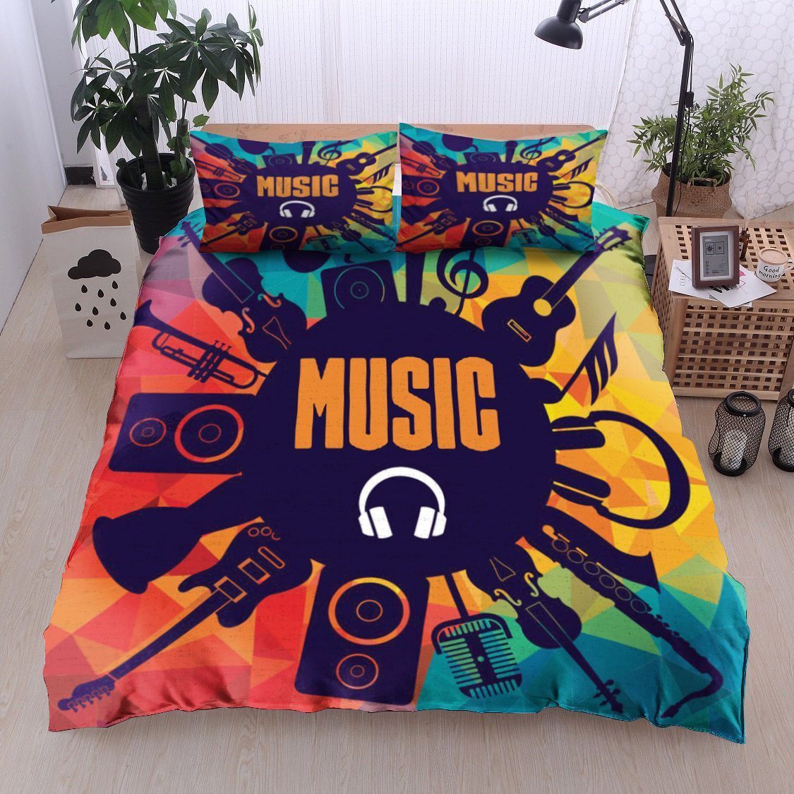 Music Color Bedding Set