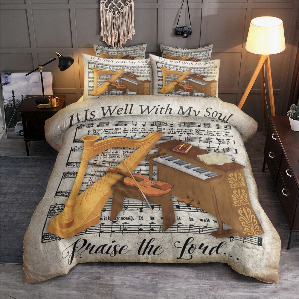 Music For My Soul Bedding Set