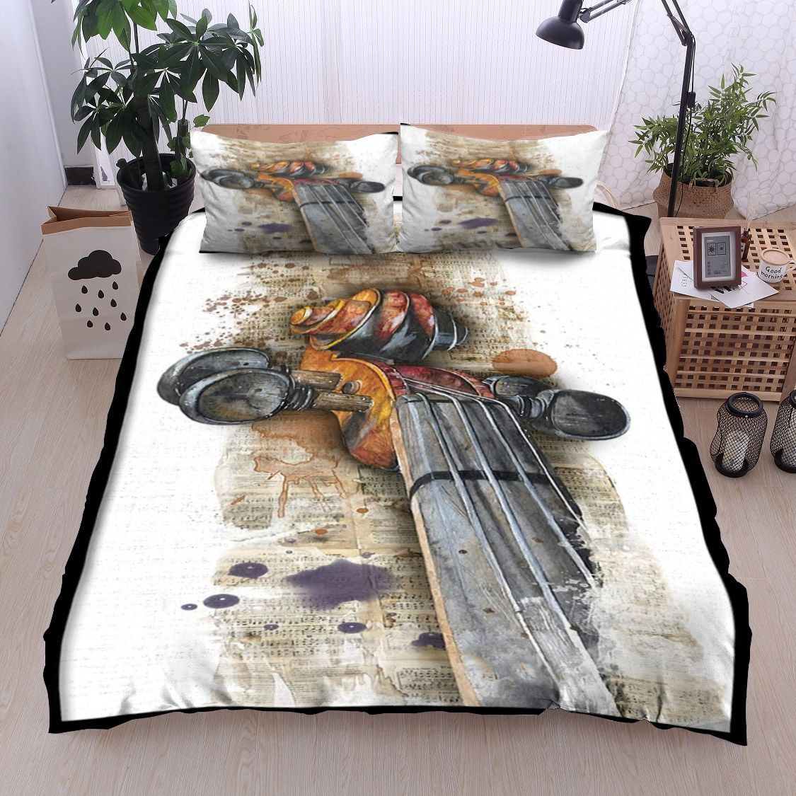 Music Guitar Bedding Set