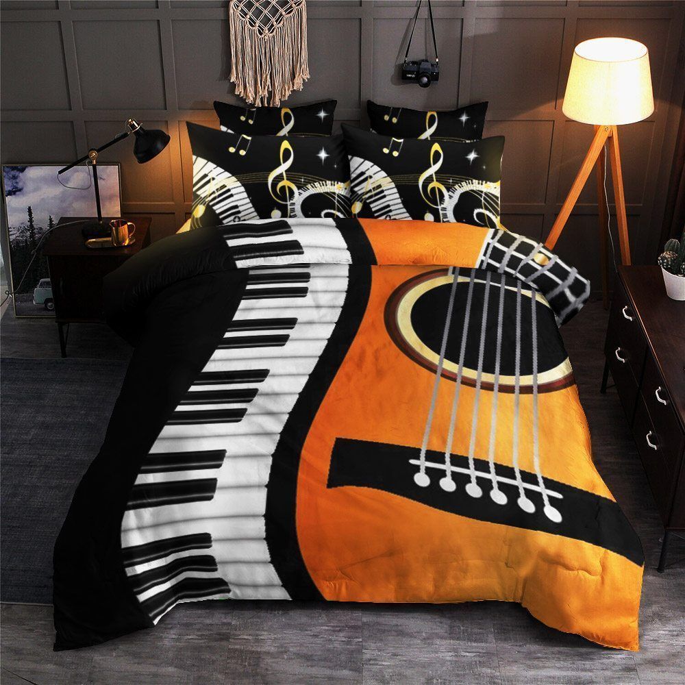 Music Guitar Bedding Set
