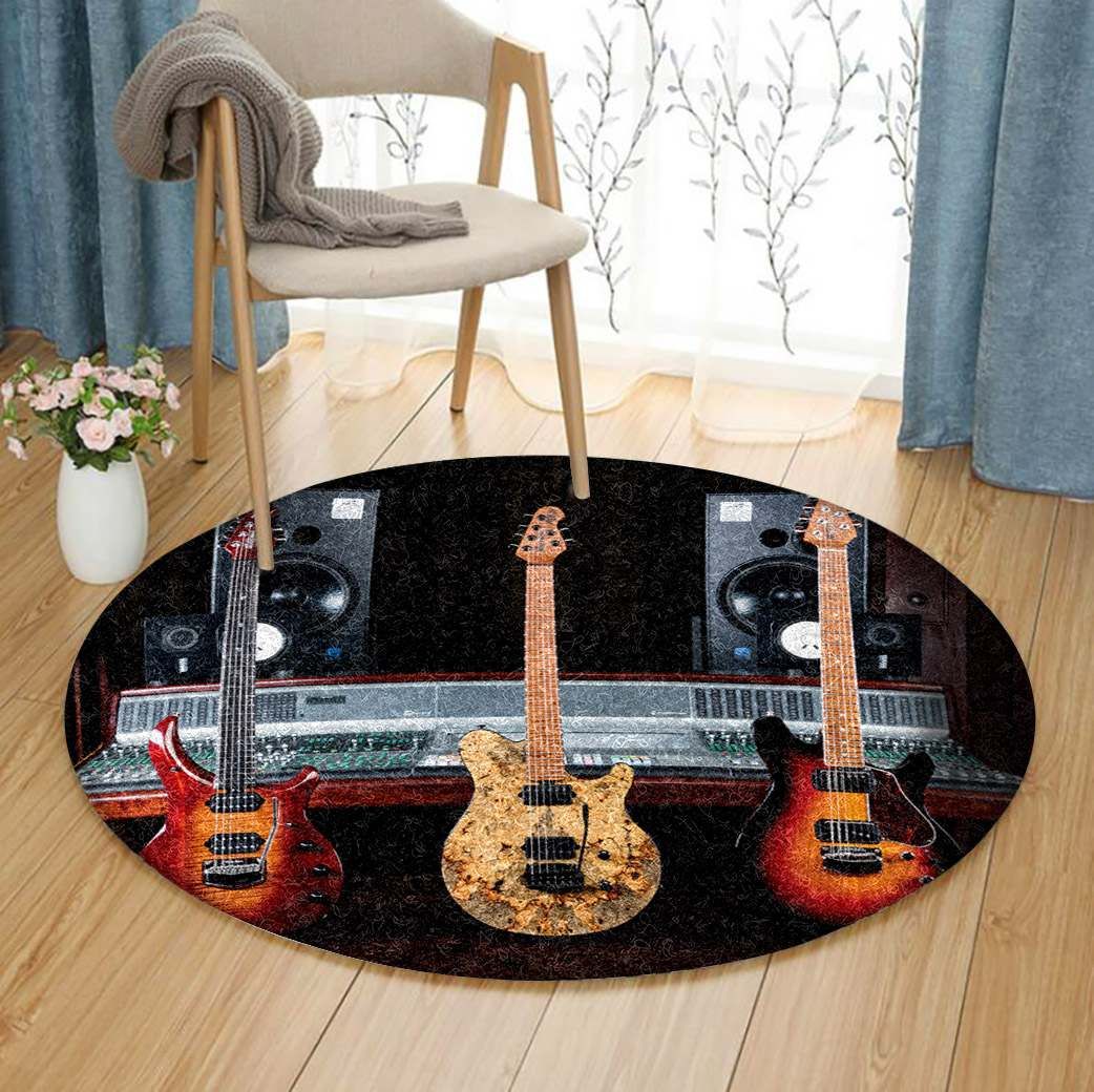 Music Round Carpet