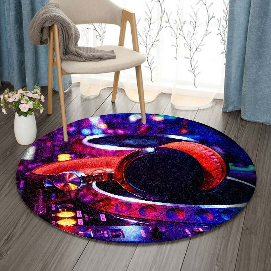 Music Round Carpet