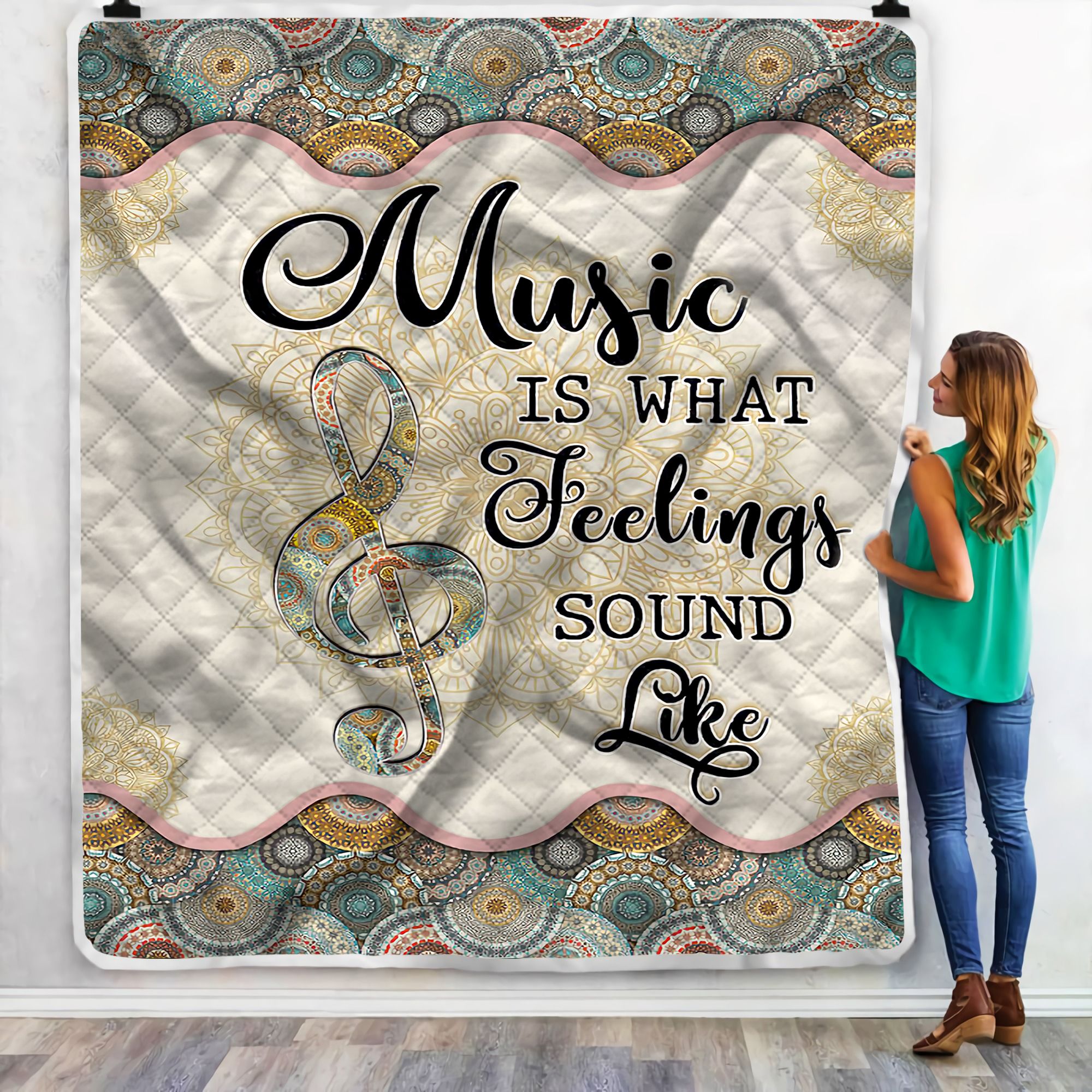Music Life Fleece Blanket