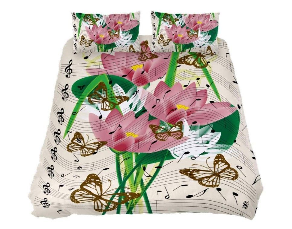 Music Lotus Bedding Set