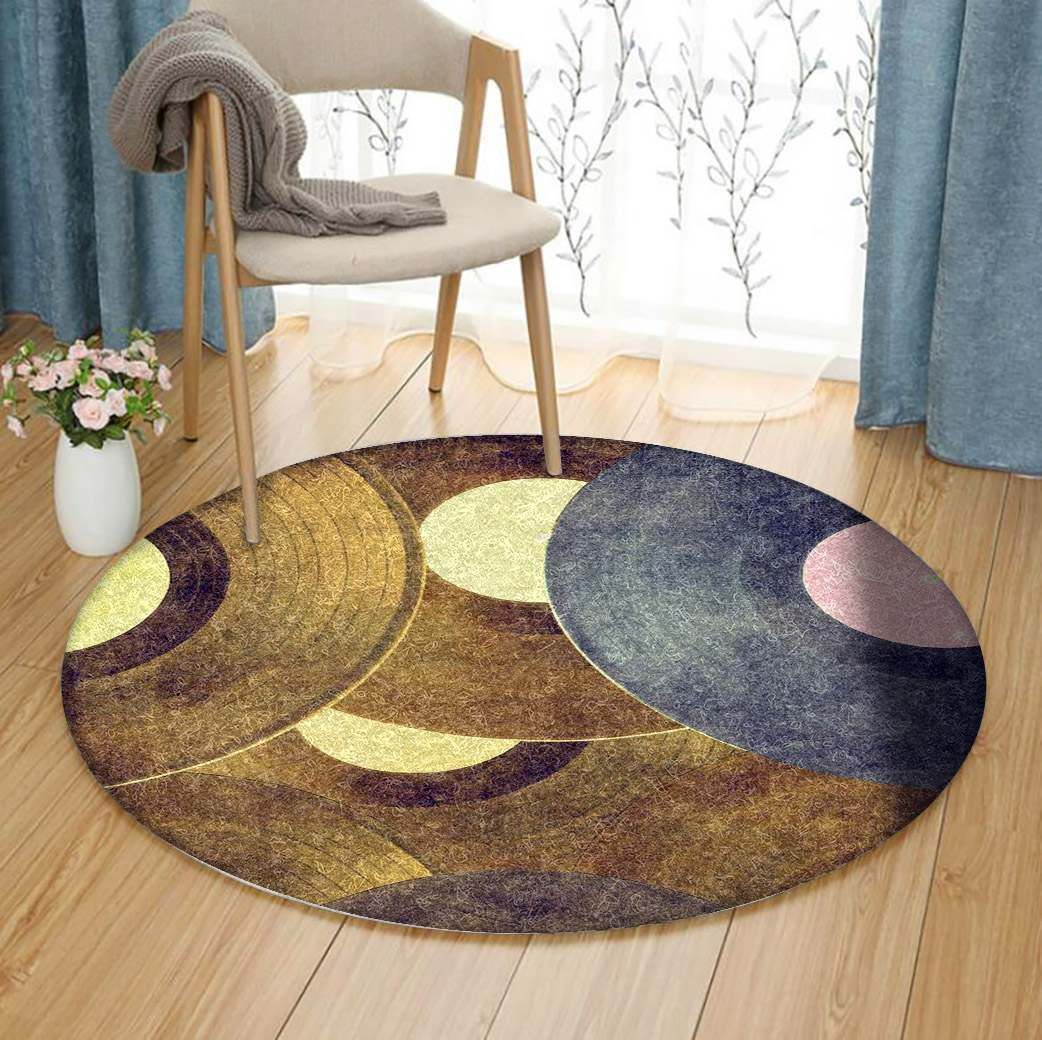 Music Round Carpet