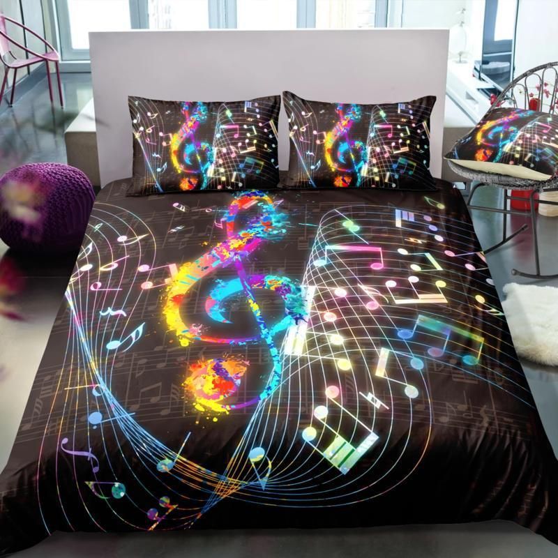 Music Note Bedding Set
