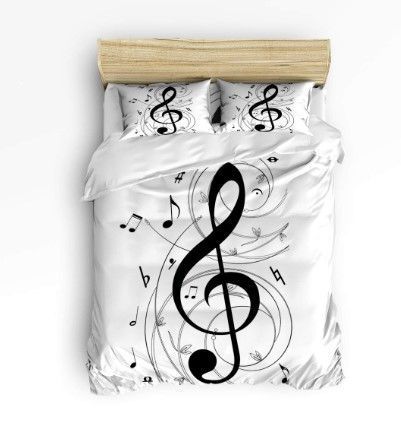 Music Note Bedding Set