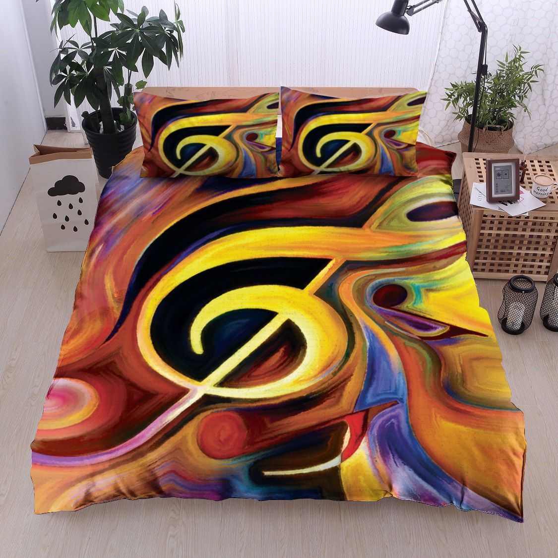 Music Note Bedding Set