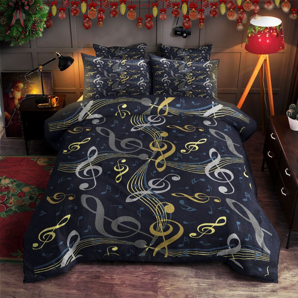Music Note Bedding Set