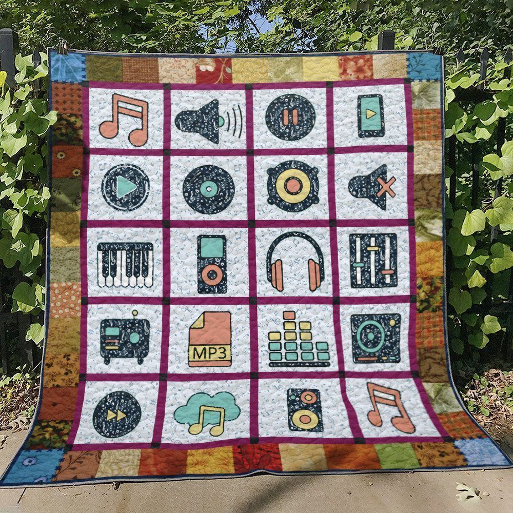 Music NT190711B Quilt Blanket