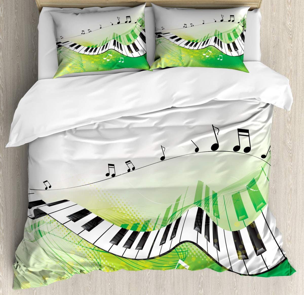 Music Piano Bedding Set