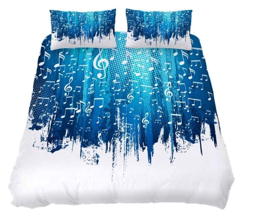 Music Rain Bedding Set