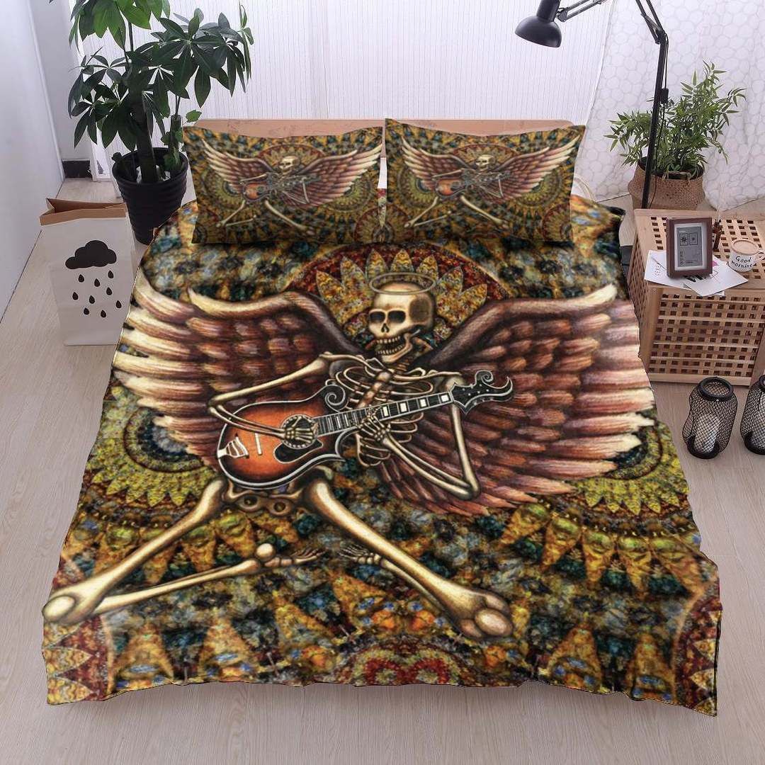 Music Skeleton Bedding Set