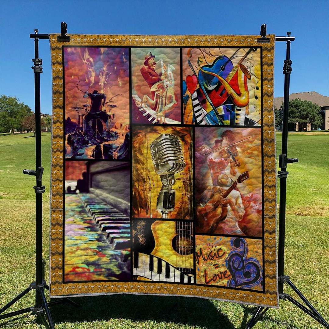 Music TD2709508 Quilt Blanket