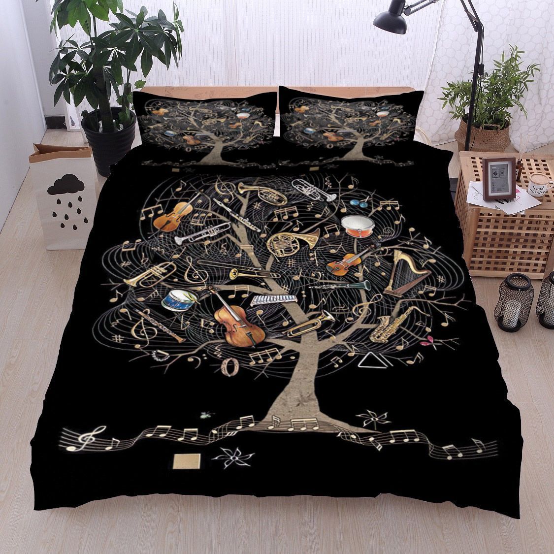 Music Tree Bedding Set