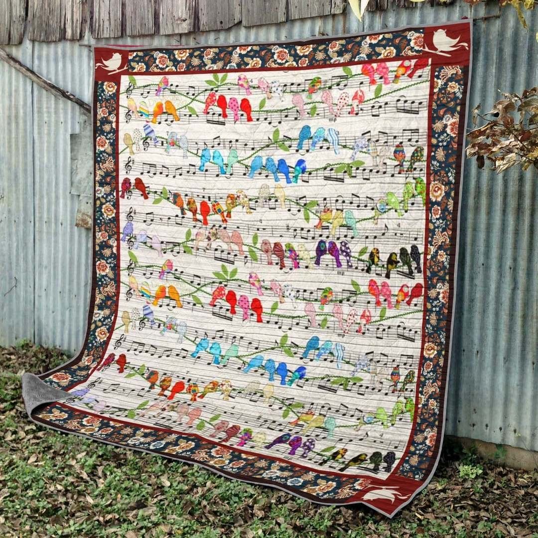 Music YE120711A Quilt Blanket