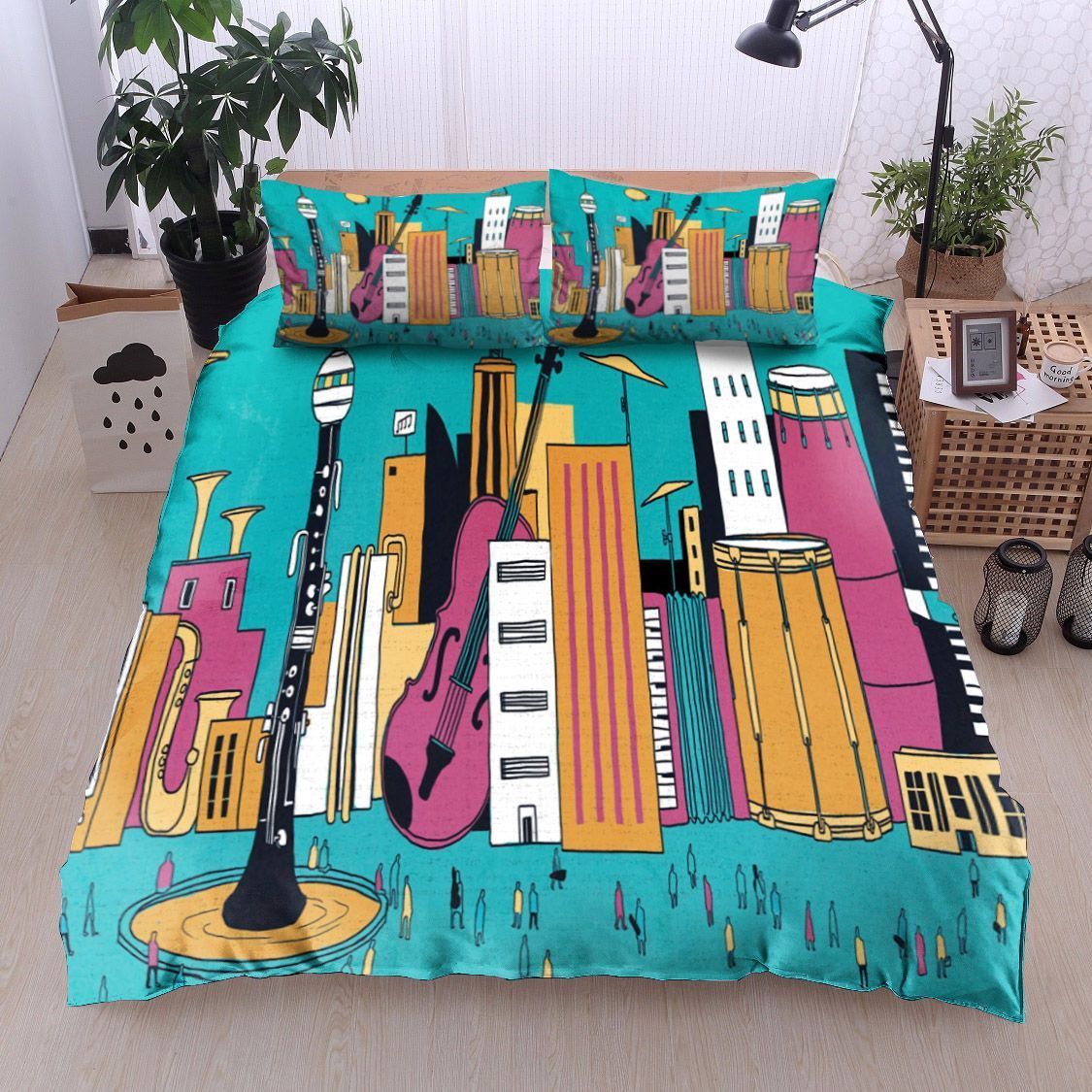 Musical Instrument Bedding Set