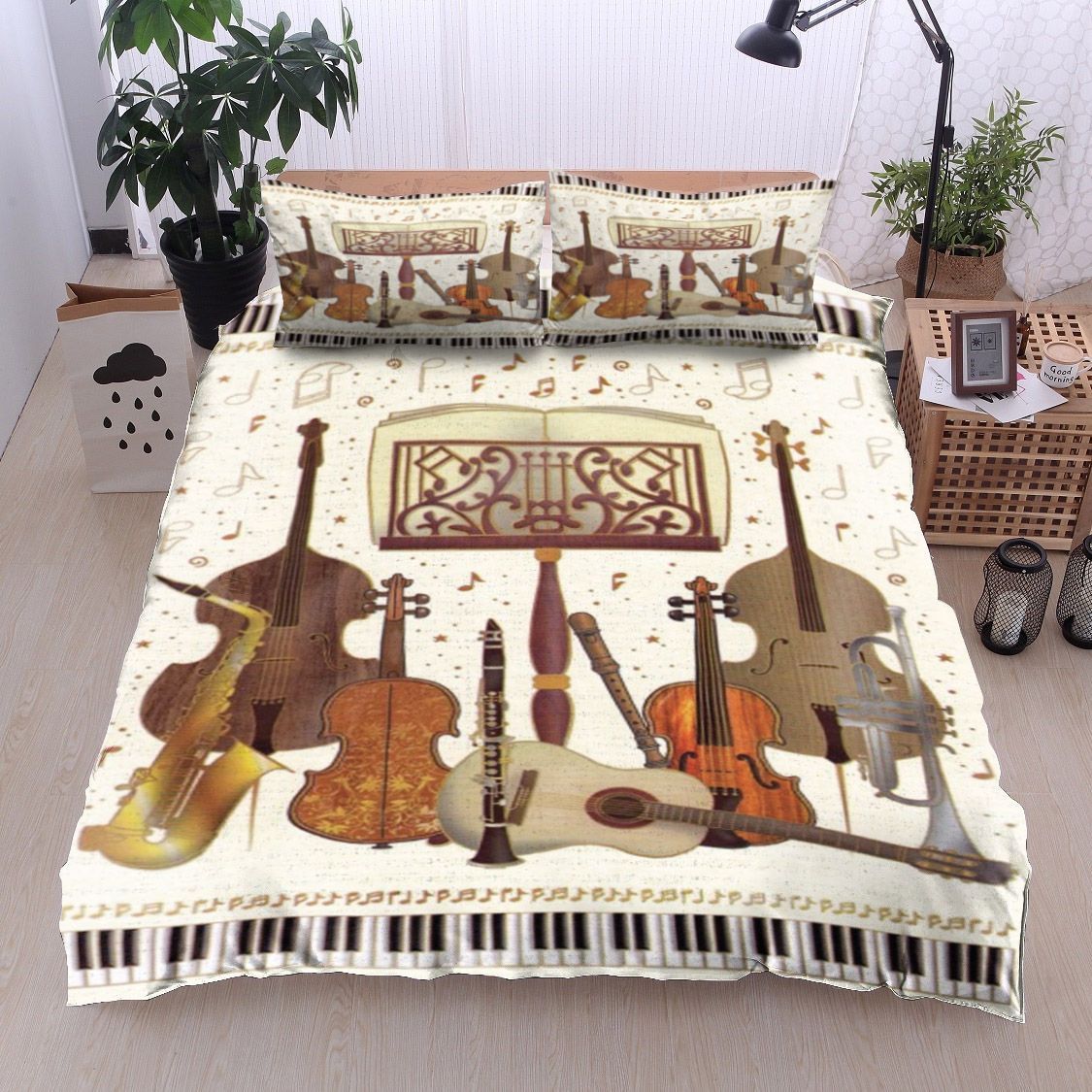 Musical Instrument Bedding Set