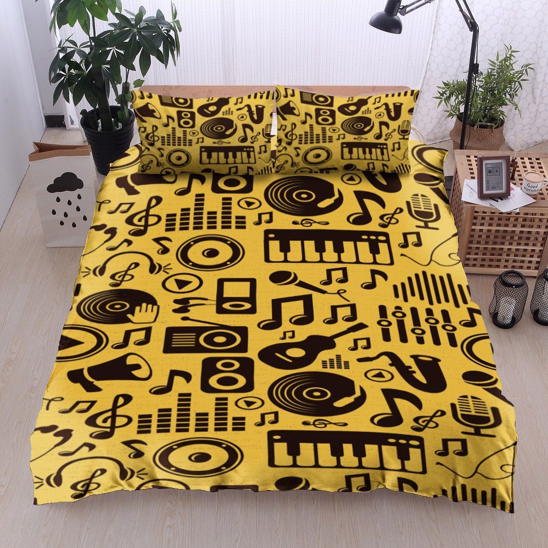 Musical Instruments Bedding Set
