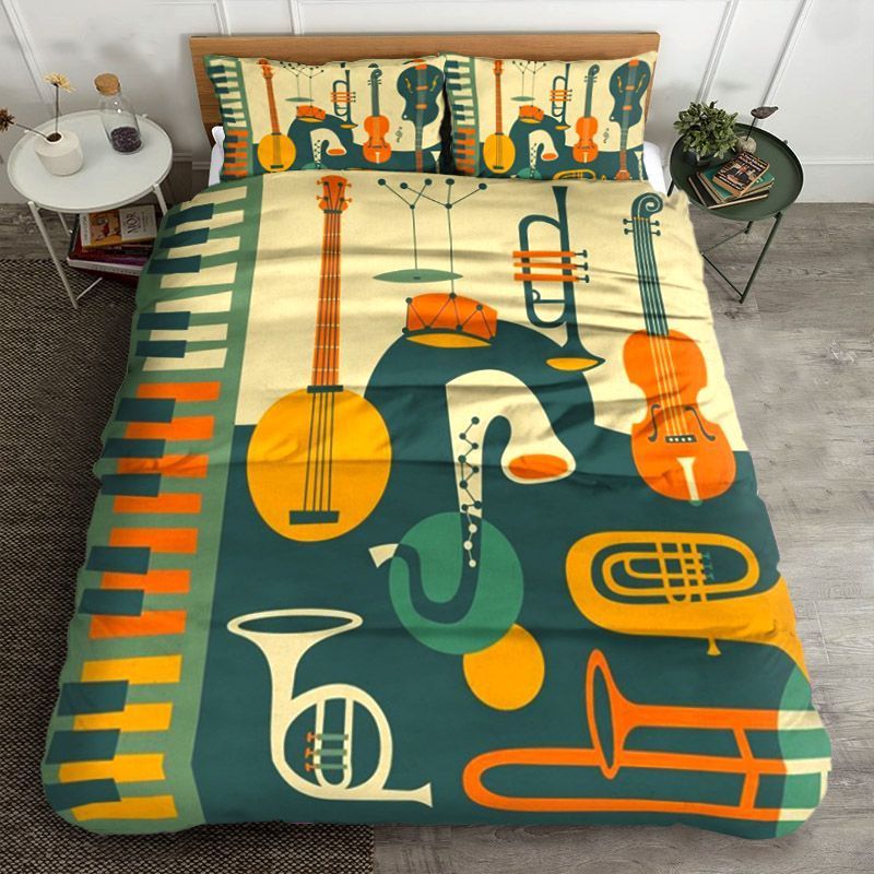 Musical Instruments Bedding Set