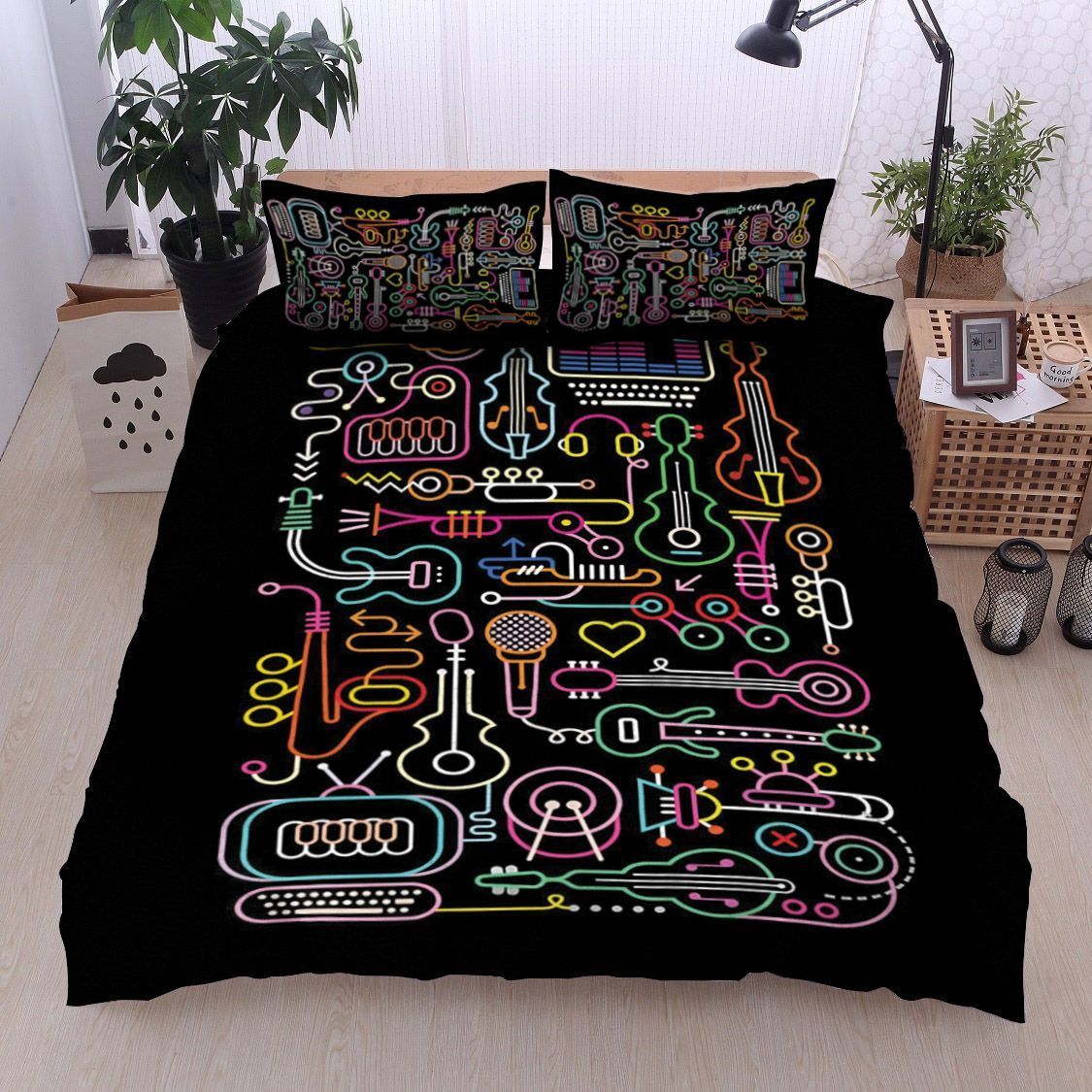 Musical Instruments Bedding Set
