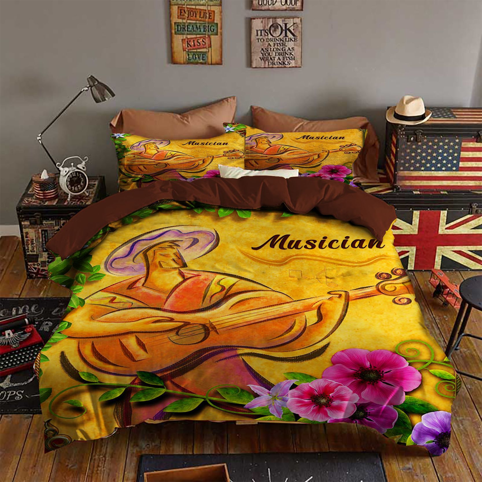 Musician Bedding Set