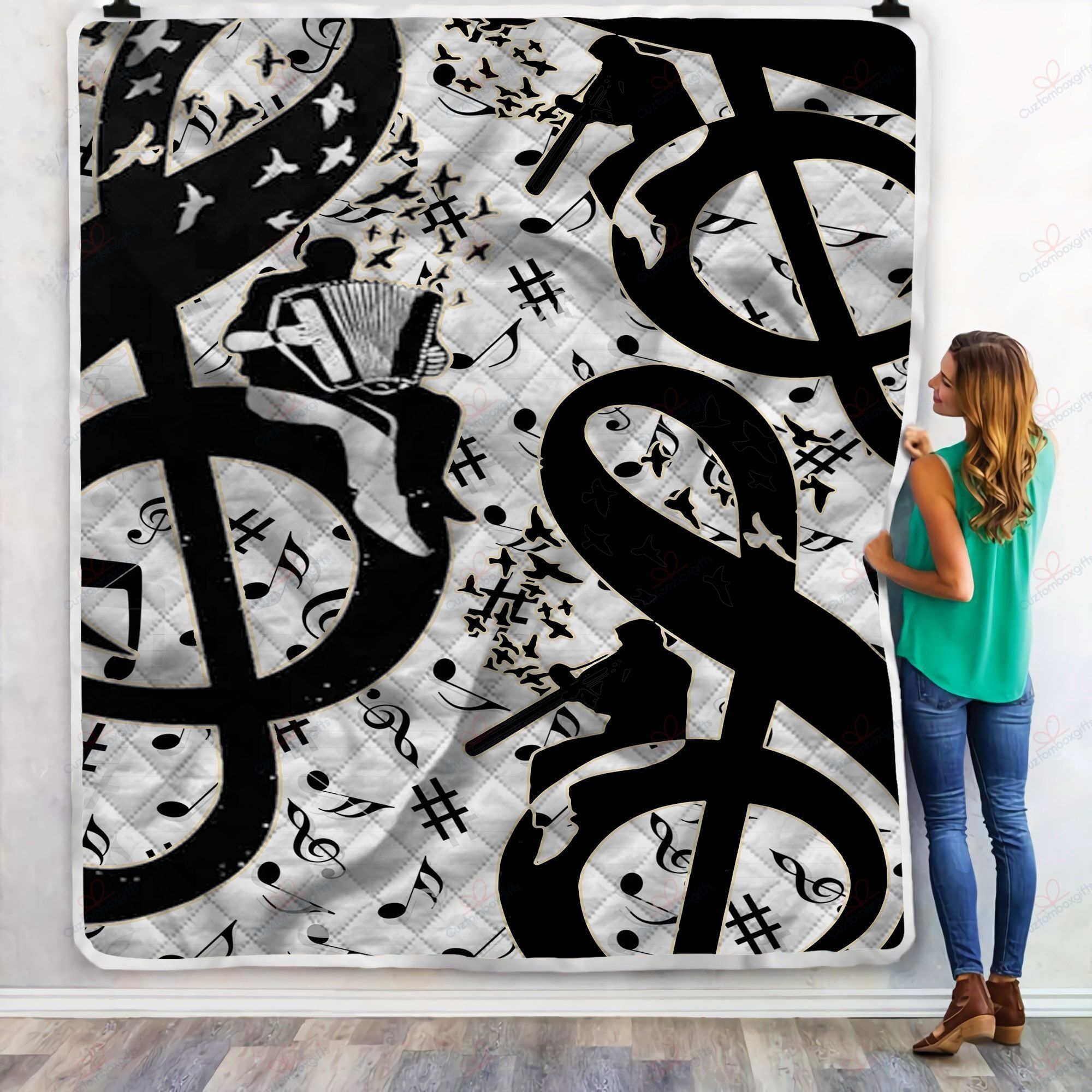 Musician Fleece Blanket