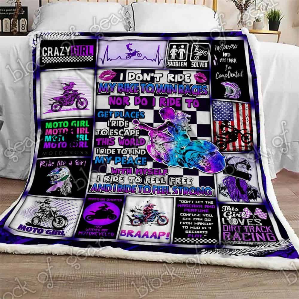 MX Girl Fleece Blanket