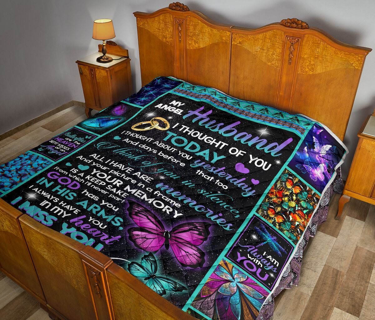 My Angel Husband Quilt Blanket DHC0201966DD