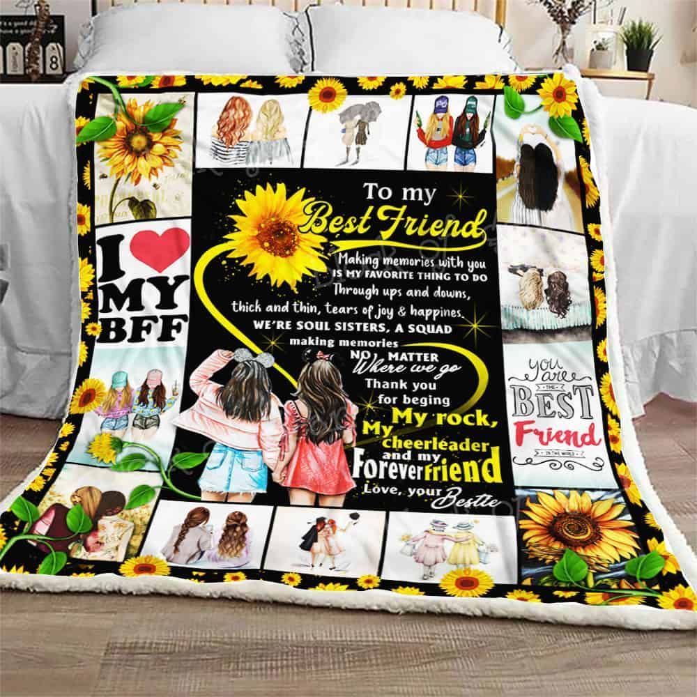 My Bestie Fleece Blanket