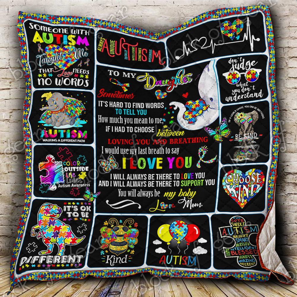 My Daughter Autism Quilt Pn629Nd Dhc11123746Dd