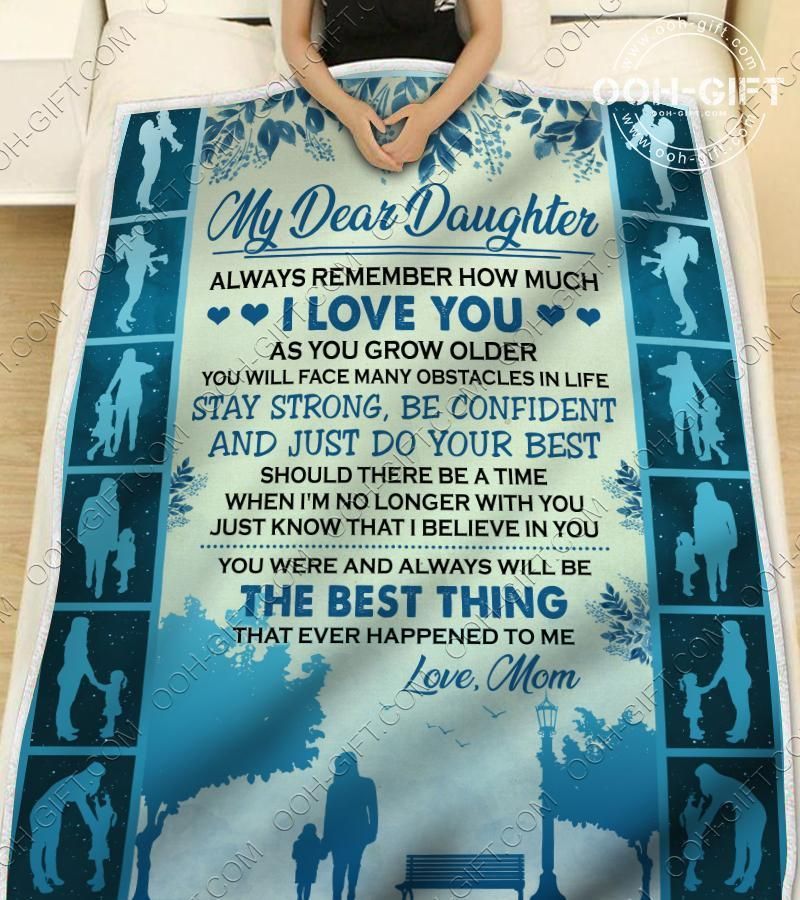 My Daughter Sherpa Fleece Blanket