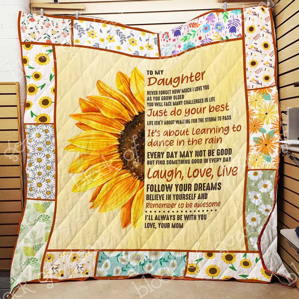 My Daughter I Love You Quilt Mh29B Dhc11122178Dd