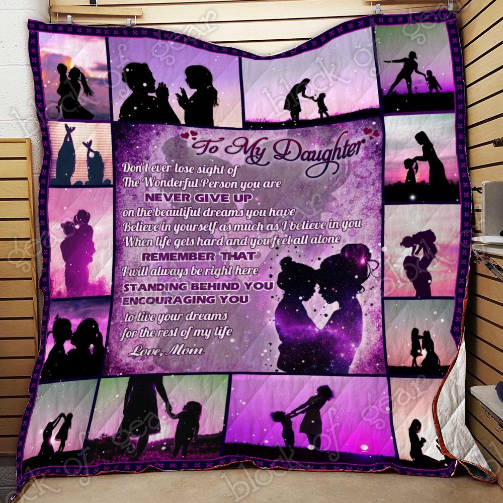 My Daughter I Love You Quilt Pn5 Dhc11122020Dd