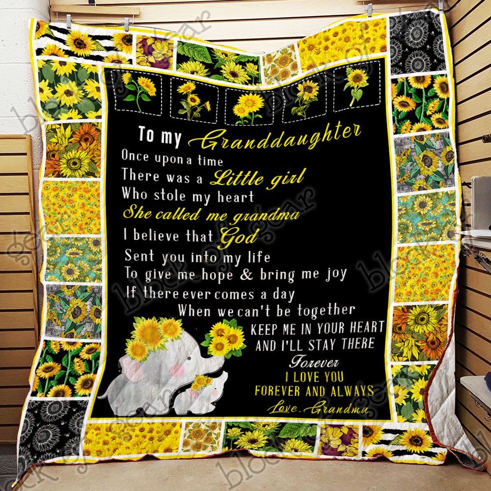 My Dear Granddaughter Quilt Nh151 Dhc11122852Dd