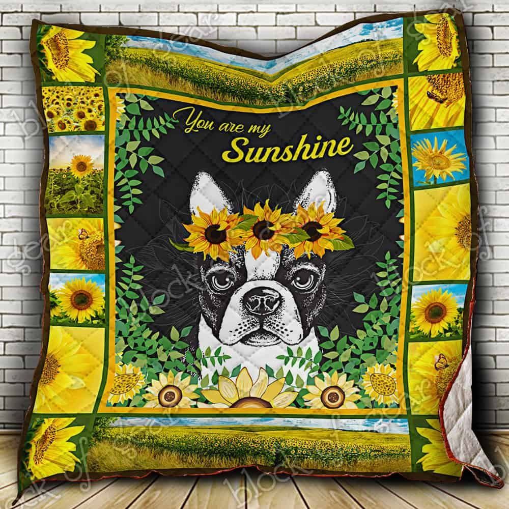 My French Bulldog My Sunshine CL18100481MDQ Quilt Blanket