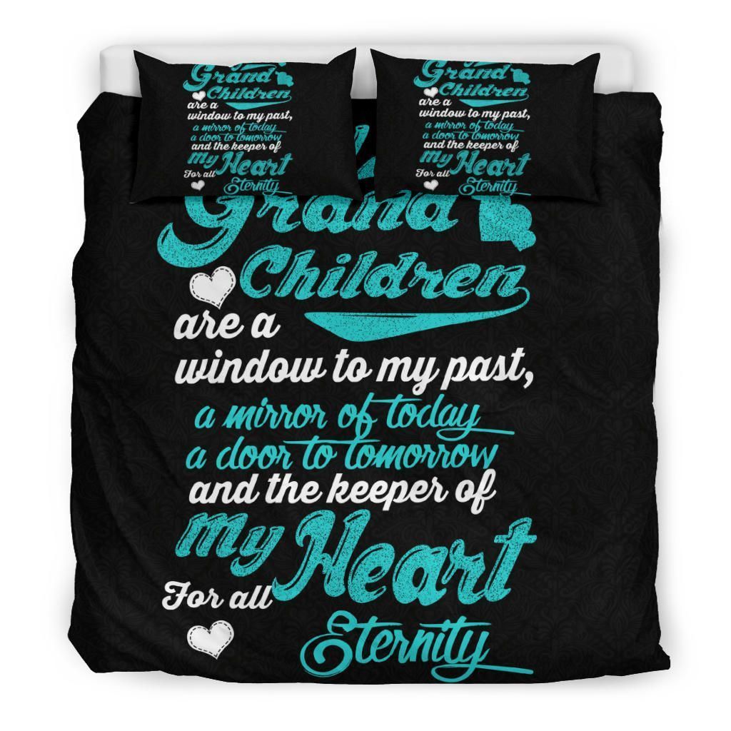 My Grand Children Are A Window Bedding Set