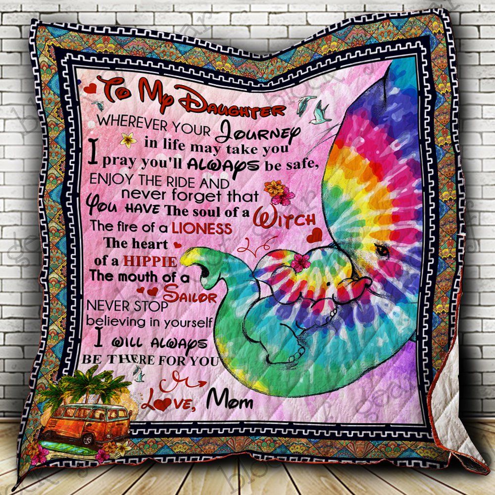 My Hippie Daughter Quilt P425 Dhc11123332Dd