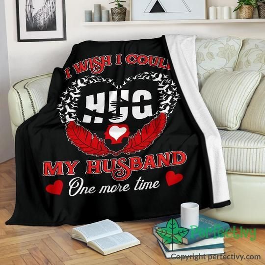 My Husband Sherpa Fleece Blanket