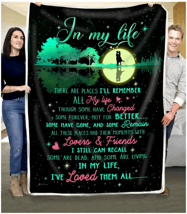 My Life Hippie Sherpa Fleece Blanket