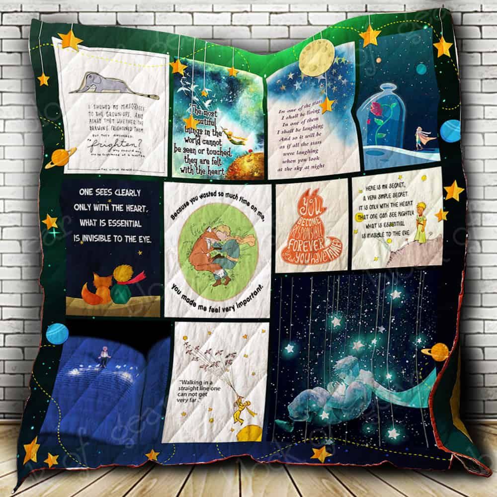 My Little Prince Fox CL22100379MDQ Quilt Blanket